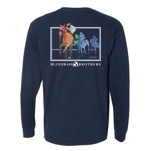 THE CHASING A LEGACY - LONG SLEEVE - NAVY